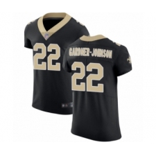 Men's New Orleans Saints #22 Chauncey Gardner-Johnson Black Team Color Vapor Untouchable Elite Player Football Jersey