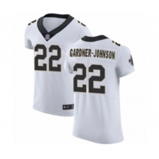 Men's New Orleans Saints #22 Chauncey Gardner-Johnson White Vapor Untouchable Elite Player Football Jersey