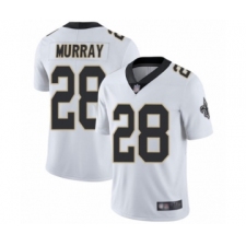 Men's New Orleans Saints #28 Latavius Murray White Vapor Untouchable Limited Player Football Jersey