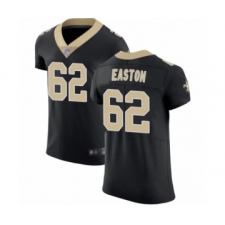 Men's New Orleans Saints #62 Nick Easton Black Team Color Vapor Untouchable Elite Player Football Jersey