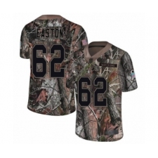 Men's New Orleans Saints #62 Nick Easton Camo Rush Realtree Limited Football Jersey