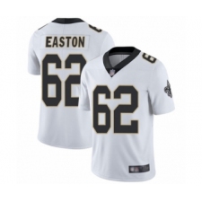 Men's New Orleans Saints #62 Nick Easton White Vapor Untouchable Limited Player Football Jersey