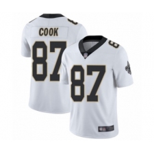 Men's New Orleans Saints #87 Jared Cook White Vapor Untouchable Limited Player Football Jersey