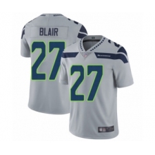 Men's Seattle Seahawks #27 Marquise Blair Grey Alternate Vapor Untouchable Limited Player Football Jersey