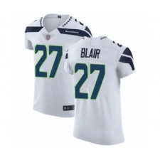 Men's Seattle Seahawks #27 Marquise Blair White Vapor Untouchable Elite Player Football Jersey