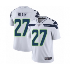 Men's Seattle Seahawks #27 Marquise Blair White Vapor Untouchable Limited Player Football Jersey