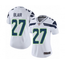 Women's Seattle Seahawks #27 Marquise Blair White Vapor Untouchable Limited Player Football Jersey