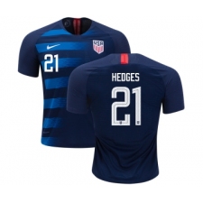 USA #21 Hedges Away Soccer Country Jersey