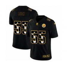 Men's Pittsburgh Steelers #55 Devin Bush Black Jesus Faith Limited Player Football Jersey