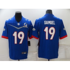 Men's San Francisco 49ers #19 Deebo Samuel Nike Royal 2022 NFC Pro Bowl Limited Player Jersey