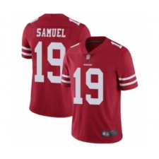 Youth San Francisco 49ers #19 Deebo Samuel Red Team Color Vapor Untouchable Limited Player Football Jersey