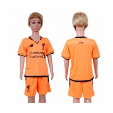 Liverpool Blank Sec Away Kid Soccer Club