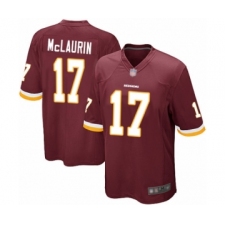 Men's Washington Redskins #17 Terry McLaurin Game Burgundy Red Team Color Football Jersey