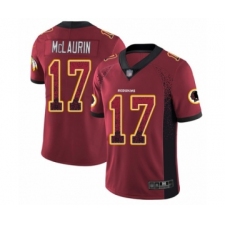 Men's Washington Redskins #17 Terry McLaurin Limited Red Rush Drift Fashion Football Jersey