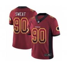 Youth Washington Redskins #90 Montez Sweat Limited Red Rush Drift Fashion Football Jersey