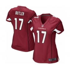 Women's Arizona Cardinals #17 Hakeem Butler Game Red Team Color Football Jersey