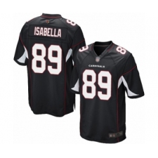 Men's Arizona Cardinals #89 Andy Isabella Game Black Alternate Football Jersey