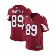Men's Arizona Cardinals #89 Andy Isabella Red Team Color Vapor Untouchable Limited Player Football Jersey