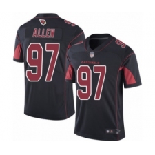 Men's Arizona Cardinals #97 Zach Allen Limited Black Rush Vapor Untouchable Football Jersey
