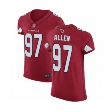 Men's Arizona Cardinals #97 Zach Allen Red Team Color Vapor Untouchable Elite Player Football Jersey