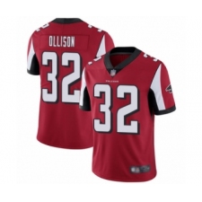 Men's Atlanta Falcons #32 Qadree Ollison Red Team Color Vapor Untouchable Limited Player Football Jersey