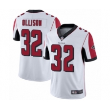 Men's Atlanta Falcons #32 Qadree Ollison White Vapor Untouchable Limited Player Football Jersey