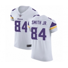 Men's Minnesota Vikings #84 Irv Smith Jr. White Vapor Untouchable Elite Player Football Jersey