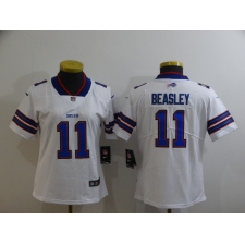 Women's Buffalo Bills #11 Cole Beasley White Nike Royal Player Game Jersey
