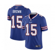 Youth Buffalo Bills #15 John Brown Royal Blue Team Color Vapor Untouchable Limited Player Football Jersey