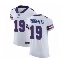 Men's Buffalo Bills #19 Andre Roberts White Vapor Untouchable Elite Player Football Jersey