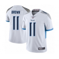 Men's Tennessee Titans #11 A.J. Brown White Vapor Untouchable Limited Player Football Jersey
