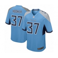 Men's Tennessee Titans #37 Amani Hooker Game Light Blue Alternate Football Jersey