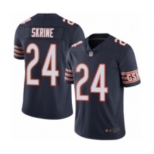 Men's Chicago Bears #24 Buster Skrine Navy Blue Team Color Vapor Untouchable Limited Player Football Jersey
