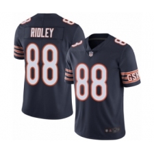 Men's Chicago Bears #88 Riley Ridley Navy Blue Team Color Vapor Untouchable Limited Player Football Jersey