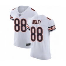 Men's Chicago Bears #88 Riley Ridley White Vapor Untouchable Elite Player Football Jersey
