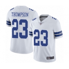 Men's Dallas Cowboys #23 Darian Thompson White Vapor Untouchable Limited Player Football Jersey