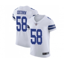 Men's Dallas Cowboys #58 Robert Quinn White Vapor Untouchable Elite Player Football Jersey