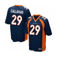 Men's Denver Broncos #29 Bryce Callahan Game Navy Blue Alternate Football Jersey