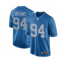 Men's Detroit Lions #94 Austin Bryant Game Blue Alternate Football Jersey