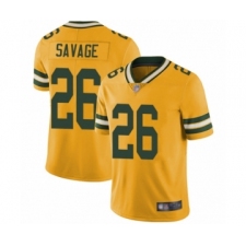 Men's Green Bay Packers #26 Darnell Savage Jr. Limited Gold Rush Vapor Untouchable Football Jerseys