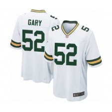 Men's Green Bay Packers #52 Rashan Gary Game White Football Jersey