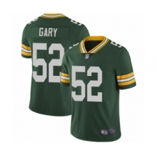 Men's Green Bay Packers #52 Rashan Gary Green Team Color Vapor Untouchable Limited Player Football Jersey