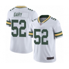 Men's Green Bay Packers #52 Rashan Gary White Vapor Untouchable Limited Player Football Jersey