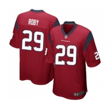 Men's Houston Texans #29 Bradley Roby Game Red Alternate Football Jersey