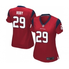 Women's Houston Texans #29 Bradley Roby Game Red Alternate Football Jersey