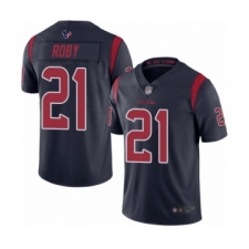 Youth Houston Texans #21 Bradley Roby Limited Navy Blue Rush Vapor Untouchable Football Jersey