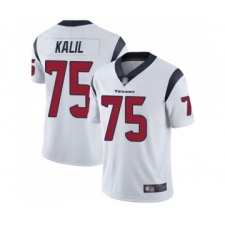 Youth Houston Texans #75 Matt Kalil White Vapor Untouchable Limited Player Football Jersey