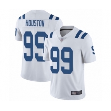 Men's Indianapolis Colts #99 Justin Houston White Vapor Untouchable Limited Player Football Jersey