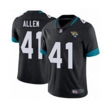 Men's Jacksonville Jaguars #41 Josh Allen Black Team Color Vapor Untouchable Limited Player Football Jersey