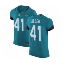 Men's Jacksonville Jaguars #41 Josh Allen Teal Green Alternate Vapor Untouchable Elite Player Football Jersey